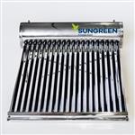 Termotanque Solar SUNGREEN SGI200 Cubierta de Acero Inoxidable No Presurizado 200 Lts